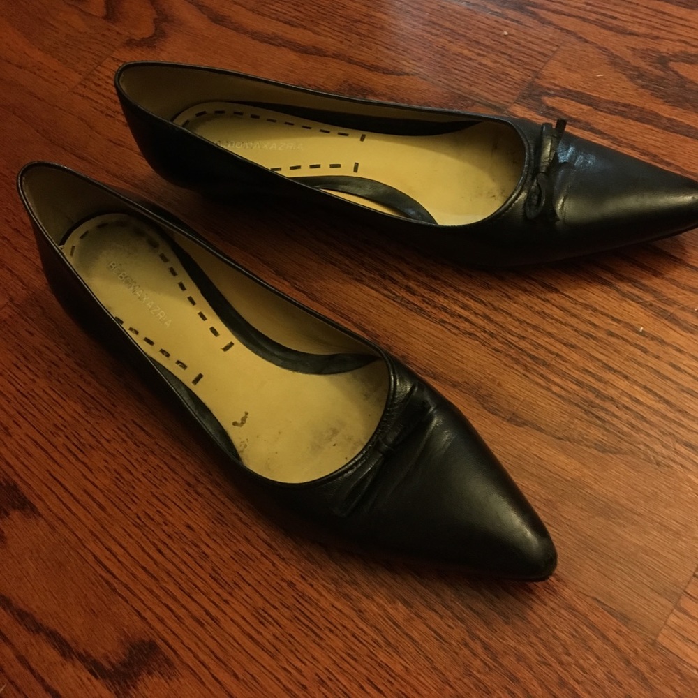 All leather nice flats